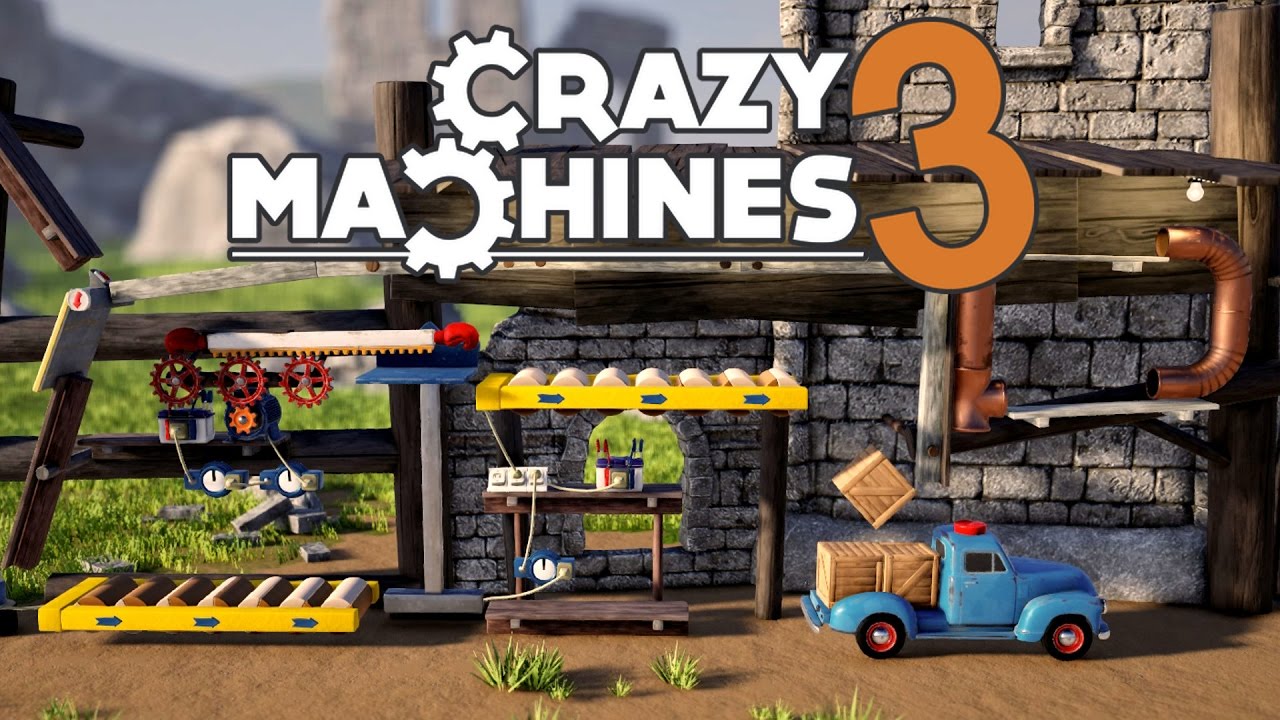 Crazy Machines 3 - Crazy Physics Based Puzzle Game! - Let's Play Crazy Machines 3 Gameplay