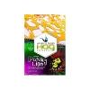 House of Glass Punky Lion shatter packaging, with a vibrant lion and cannabis leaves, promoting relaxed, sleepy, euphoric effects, and earthy, sweet, flowery flavors.