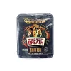 Front view of Major League Extractions Peanut Butter Breath Shatter hybrid packaging, with a peanut-themed design.