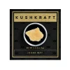 Kush Kraft Sugar Wax THC in a 1g clear glass container, displayed on black and gold packaging with Kush Kraft branding. The concentrate has a grainy, sugar-like texture, ideal for easy handling and potent flavor