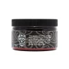 Back label of MOTA Green Cream jar describing hydrating botanicals and cannabis-based lotion for dry, irritated skin.