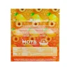 Back of the packaging for MOTA Peach Mango THC Jellies from Weed Market, showing ingredients, nutrition facts, and product information