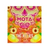 Packaging of MOTA Peach Mango Gummies THC 1000mg Jellies from Weed Market, featuring 1000mg of THC with peach and mango flavors