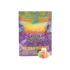 MOTA THC Sour Squares packaging displaying colorful sour gummy squares infused with 150mg THC per bag. Each gummy provides 10mg THC, vegan-friendly, and designed for stress relief, pain management, and relaxation