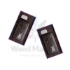 Two 3g Straight Goods Vape Pens in Boxes – Top view of two boxed Straight Goods disposable vape pens in black cases with gold accents.