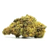 Black Mandarin Weed Strain Bud on White Background