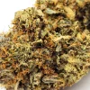 Double OG Weed Strain Bud on White Background Close Up Macro Shot