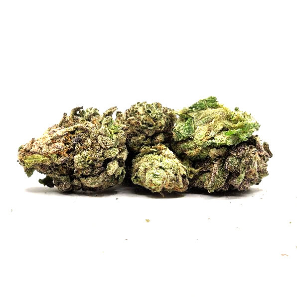 Gas Weed Strain Bud on White Background