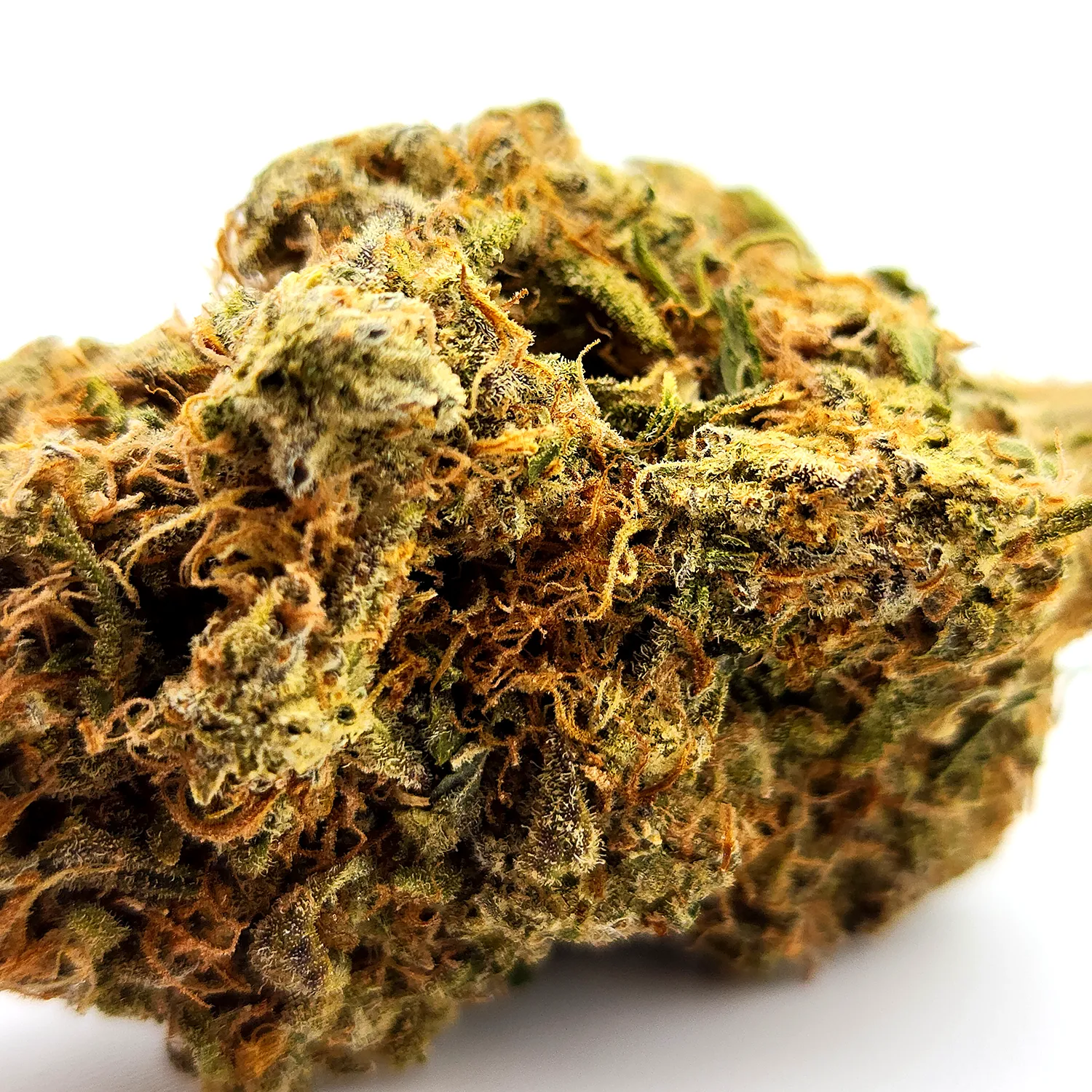 Grape Weed Strain Bud Closeup Macro Shot