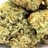 Pinkman Goo Weed Strain Bud Closeup Macro Shot
