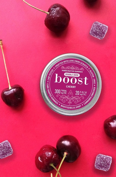 Boost Edibles Vertical Banner