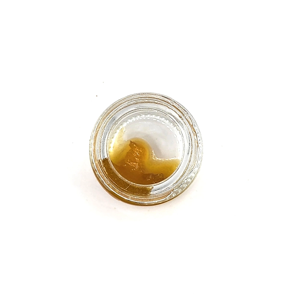 high voltage extracts sauce jar view from below