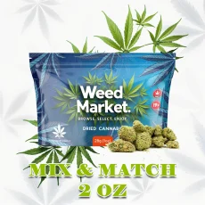 mix match 2 oz of weed