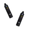 Two Straight Goods Triple Chamber Vapes with sleek black design, showcasing portability and stylish build for enhanced vaping experiences.