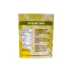 Back of Twisted Extracts Cara-Melts packaging, 300mg THC Sativa, with nutritional and dosing details.