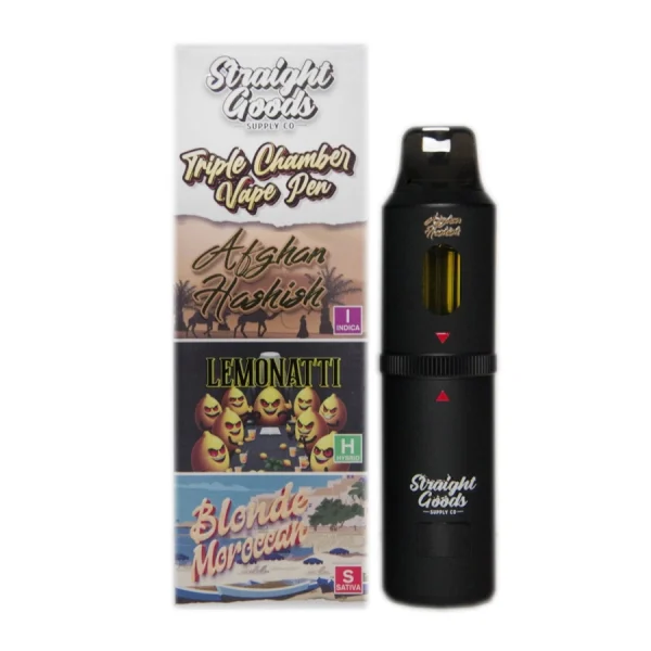 Afghan Hashish + Lemonatti + Blonde Moroccan