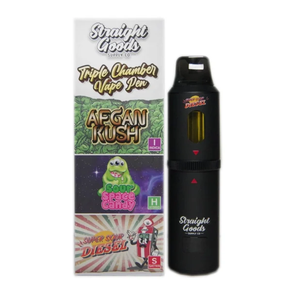 Afghan Kush + Sour Space Candy + Super Sour Diesel