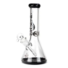 Genie 12 Classic Beaker Bong, 9mm Thick Clear Glass