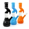 10 inch Splashguard Zong glass water pipe with center chamber showerhead percolator and flared rim bowl, assorted colour options