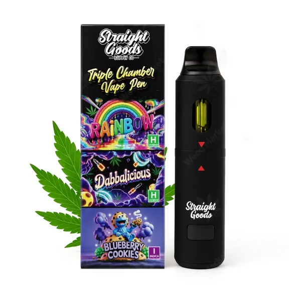 Rainbow + Dabbalicious + Blueberry Cookies