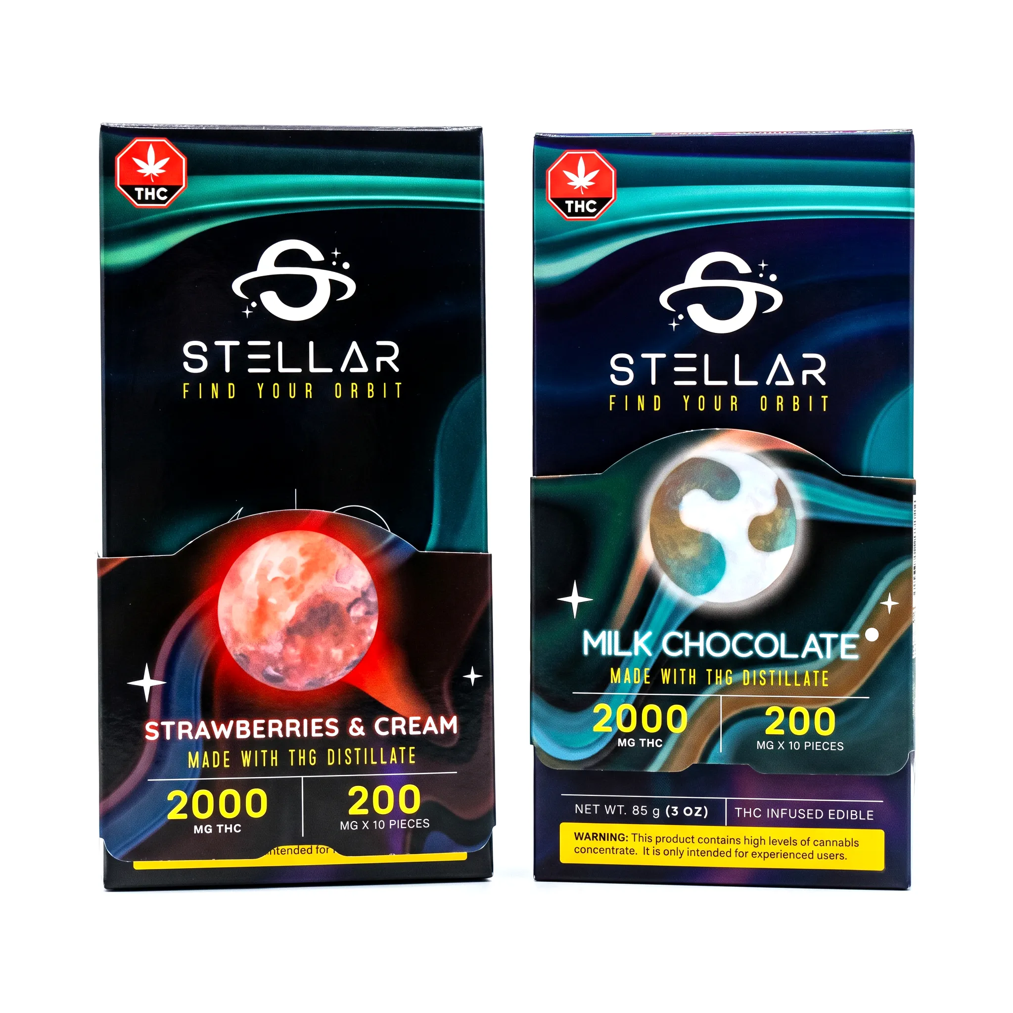 Stellar 2000mg THC Chocolate Bar
